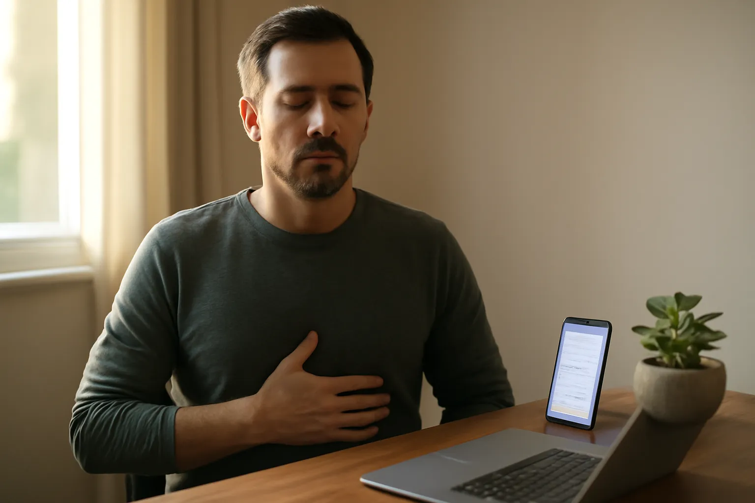 Psicoterapia online para adultos: exercícios de 10 minutos para desacelerar entre reuniões